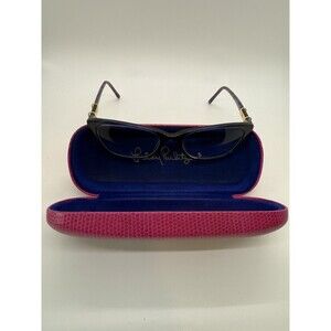 Lilly Pulitzer CASTILLA Eyeglasses 51-17 140 NV Navy Heather Tort MRSP$215 &Case